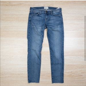 Current/Elliott The Rolled Skinny Bleecker Jeans